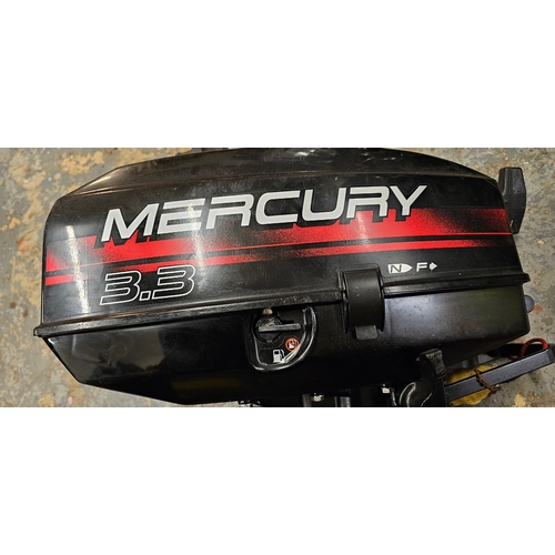 385 - A Mercury 3.3hp two stroke engine, not run for several years