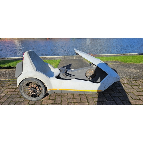 388 - Sinclair C5, 1985, serial number 100041200086. 12 volt, 250 Watt.
On 10 January 1985, the C5 was unv... 