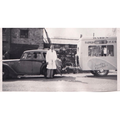 401 - c.1948 Ice Cream vendors trailer, recently restored. An ideal trailer for earning its keep, check th... 