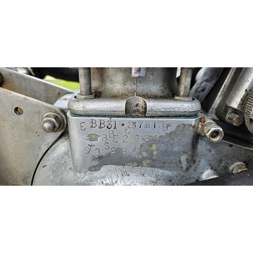 564 - c.1953 BSA 350cc race bike. Registration number not registered. Frame number not found. Engine numbe... 