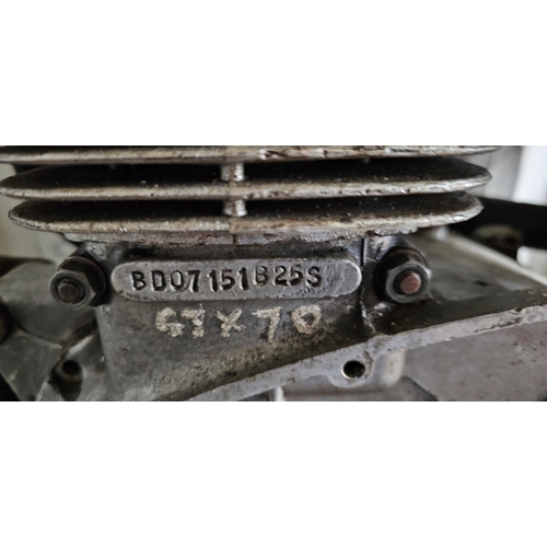 565 - c.1969 BSA Starfire B25, 250cc, project. Registration number TBC. Frame number not found. Engine num... 