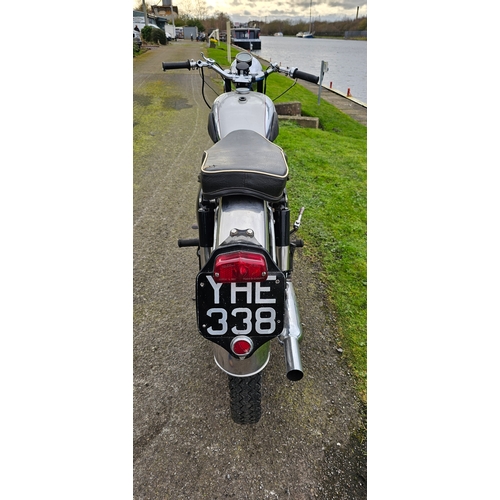 567 - 1961 BSA Super Rocket, 646cc. Registration number YHE 338. Frame number overpainted GA7 17444. Engin... 