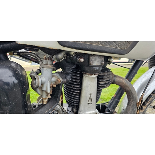 463 - 1949 BSA Gold Star trials 350cc. Registration number 257 XUH. Frame number ZB31 COM 109. Engine numb... 