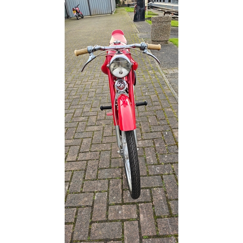 476 - 1959 Dunkley Whippet, 49cc. registration number PCX 511 (non transferrable). Frame number 65/989. En... 