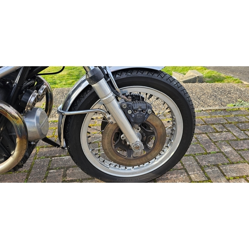 574 - 1975 Moto Guzzi 750S. Registration number KHD 121N. Frame number VK111600. Engine number 34492.
Sold... 