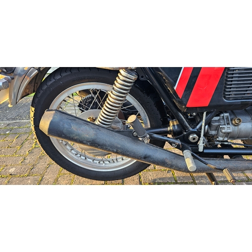 573 - 1975 Moto Guzzi 750S. Registration number MFS 835P. Frame number VK215706. Engine number 35681.
Sold... 