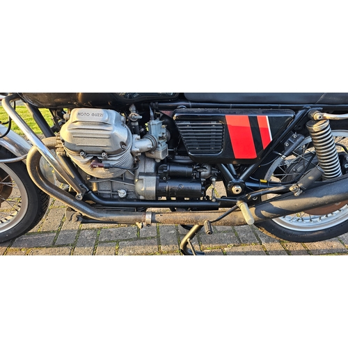 573 - 1975 Moto Guzzi 750S. Registration number MFS 835P. Frame number VK215706. Engine number 35681.
Sold... 