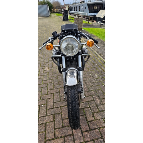 573 - 1975 Moto Guzzi 750S. Registration number MFS 835P. Frame number VK215706. Engine number 35681.
Sold... 