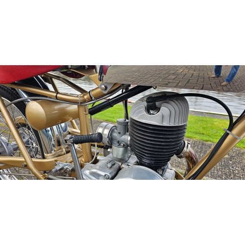 462 - 1956 HJH Sports Dragon, 197cc. Registration number TVL 629 (non transferrable). Frame number H58. En... 