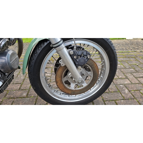 575 - 1974 Moto Guzzi 750S. Registration number ANW 571M. Frame number VK111155. Engine number VK034001.
S... 