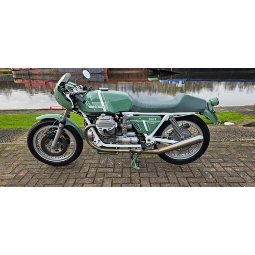 575 - 1974 Moto Guzzi 750S. Registration number ANW 571M. Frame number VK111155. Engine number VK034001.
S... 