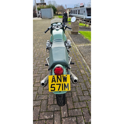 575 - 1974 Moto Guzzi 750S. Registration number ANW 571M. Frame number VK111155. Engine number VK034001.
S... 