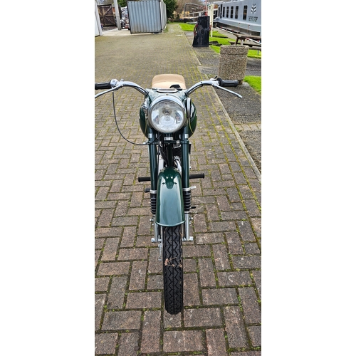 483 - 1958 DMW Mk8, 197cc. Registration number TSV 319 (non transferrable). Frame number 8H335B. Engine nu... 