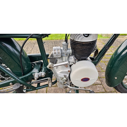 483 - 1958 DMW Mk8, 197cc. Registration number TSV 319 (non transferrable). Frame number 8H335B. Engine nu... 