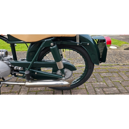 483 - 1958 DMW Mk8, 197cc. Registration number TSV 319 (non transferrable). Frame number 8H335B. Engine nu... 