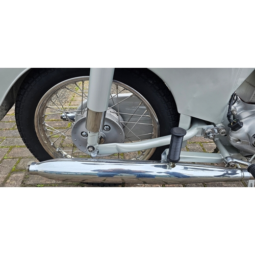 485 - 1966 DMW Dolomite, 250cc. Registration number SLG 975D. Frame number 65K476. Engine number 012F1624.... 