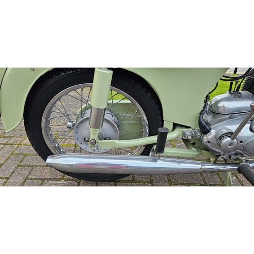 486 - 1960 DMW Dolomite II de luxe, 249cc. Registration number 74 RPC (non transferrable) . Frame number 2... 