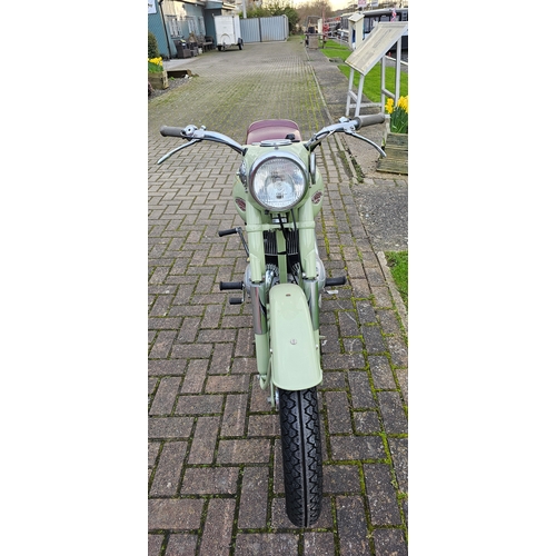 486 - 1960 DMW Dolomite II de luxe, 249cc. Registration number 74 RPC (non transferrable) . Frame number 2... 