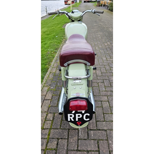 486 - 1960 DMW Dolomite II de luxe, 249cc. Registration number 74 RPC (non transferrable) . Frame number 2... 