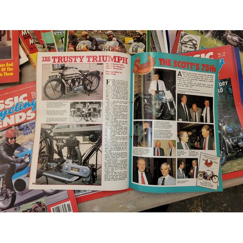 69 - A collection of motorcycle magazines, circa 1980s/90s.