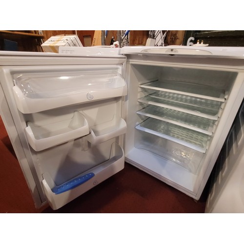A modern Hotpoint Futura refrigerator, model RLA30. H85, W60cm.