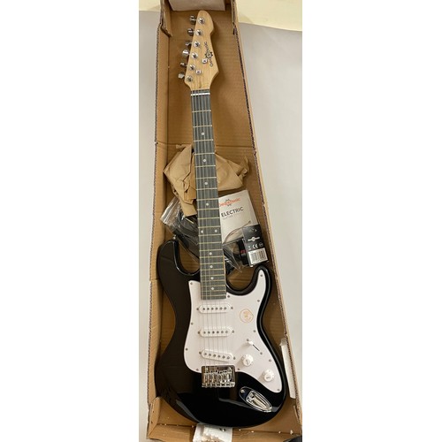 A Modern Gear4music Electric Guitar To Include Gig Bag Jack Cable Amp Tuner Original Box In 4927