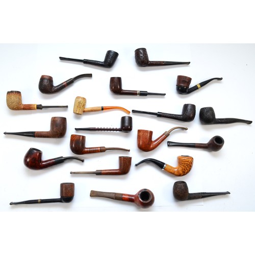 A collection of 20th century smokers pipes, to include Meerschaum ...