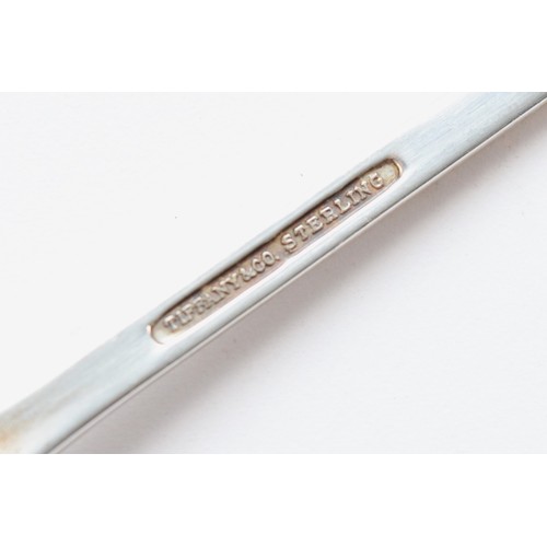 16 - Tiffany & Co., a silver christening spoon, stamped TIFFANY & CO STERLING, initialled CS, 15.5cm, 27g... 