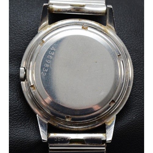 94 - Eterna-matic, a stainless steel date gentleman's wristwatch, c.1950's, cal. 1422U, movement number 4... 