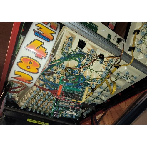 386 - Rampage, a category C gaming machine, recently retired from service, 68 × 67 × 179 cm.
Lights up, al... 