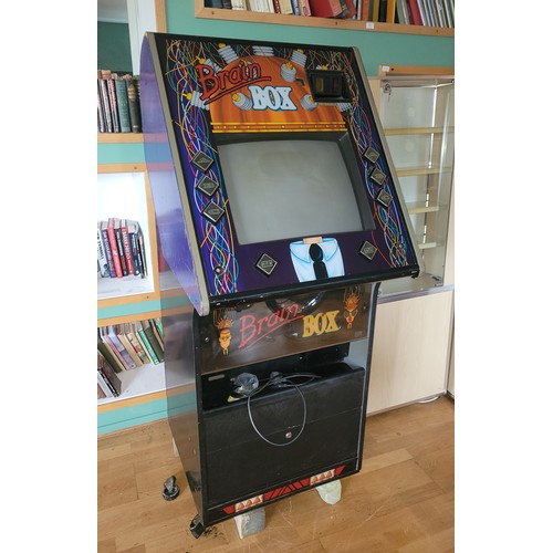 391 - Brain Box, a Three Bells skill arcade machine, in working order, 70 x 66 x 167cm