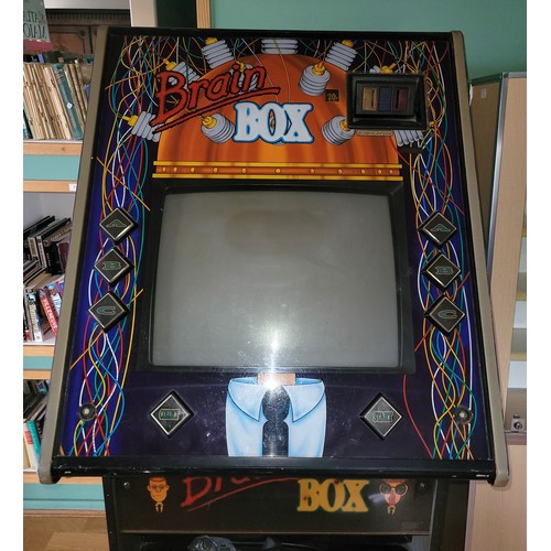 391 - Brain Box, a Three Bells skill arcade machine, in working order, 70 x 66 x 167cm