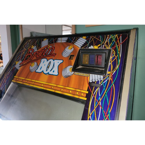 391 - Brain Box, a Three Bells skill arcade machine, in working order, 70 x 66 x 167cm