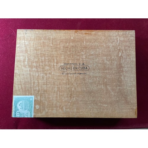 315 - ***WITHDRAWN FROM AUCTION*** 
Cohiba, twenty three cigars in a wooden case, serial number AE227603