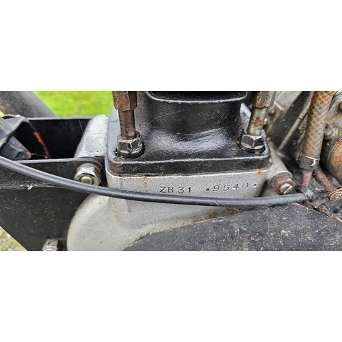 581 - 1949 BSA Gold Star trials 350cc. Registration number 257 XUH. Frame number ZB31 COM 109. Engine numb... 