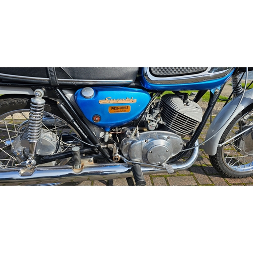 645 - 1967 Suzuki T20, Super Six, 247cc. Registration number WPX 219F. Frame number not found V5C states T... 