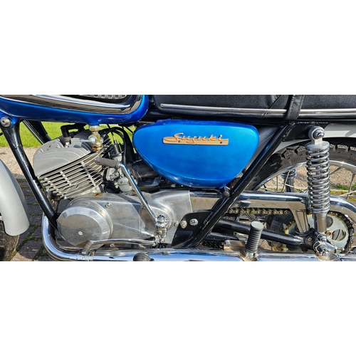 645 - 1967 Suzuki T20, Super Six, 247cc. Registration number WPX 219F. Frame number not found V5C states T... 