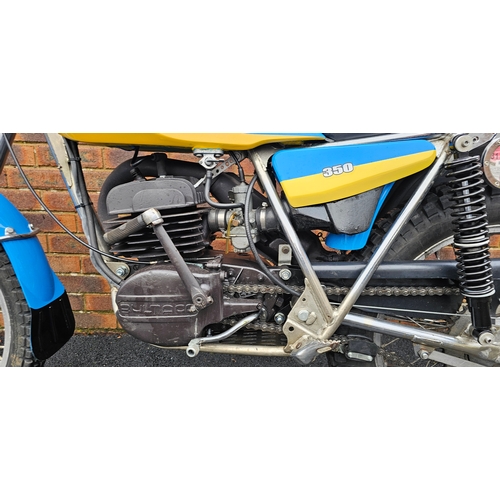 572 - 1978 Bultaco Sherpa T, 340cc. Registration number YGY 254S. Frame number JB 19900686. Engine number ... 