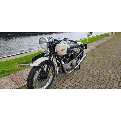 636 - 1937 Ivory Calthorpe Major, 494cc. Registration number WXS 679 (non transferrable). Frame number M3-... 