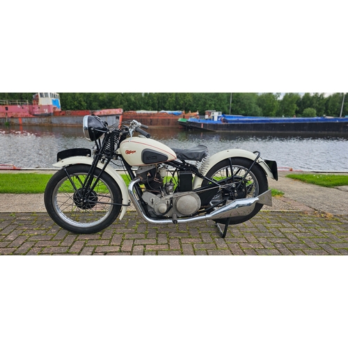 636 - 1937 Ivory Calthorpe Major, 494cc. Registration number WXS 679 (non transferrable). Frame number M3-... 