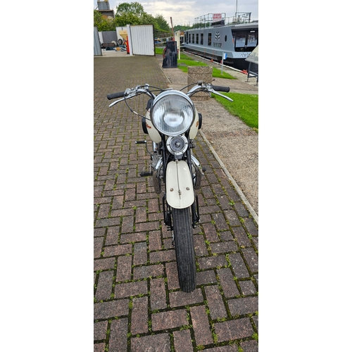 636 - 1937 Ivory Calthorpe Major, 494cc. Registration number WXS 679 (non transferrable). Frame number M3-... 