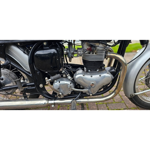 626 - 1961 Norton Dominator 99 de luxe, 596cc. Registration number 964 XWB (non transferrable), frame numb... 