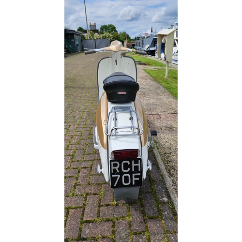 565 - 1967 Lambretta SX200 MKI. Registration number RCH 70F. Frame number SX200 * 844694. Engine number SX... 