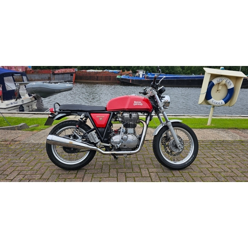 603 - 2016 Royal Enfield Continental GT, 535cc. Registration number FY16 AVC. Frame number ME3CLEET5EK0015... 