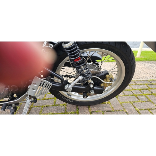 603 - 2016 Royal Enfield Continental GT, 535cc. Registration number FY16 AVC. Frame number ME3CLEET5EK0015... 