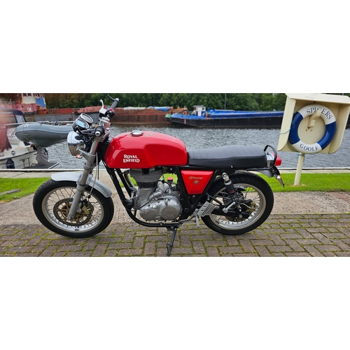 603 - 2016 Royal Enfield Continental GT, 535cc. Registration number FY16 AVC. Frame number ME3CLEET5EK0015... 