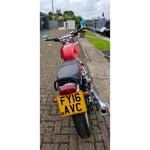 603 - 2016 Royal Enfield Continental GT, 535cc. Registration number FY16 AVC. Frame number ME3CLEET5EK0015... 