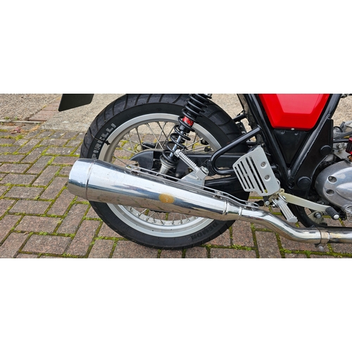 603 - 2016 Royal Enfield Continental GT, 535cc. Registration number FY16 AVC. Frame number ME3CLEET5EK0015... 