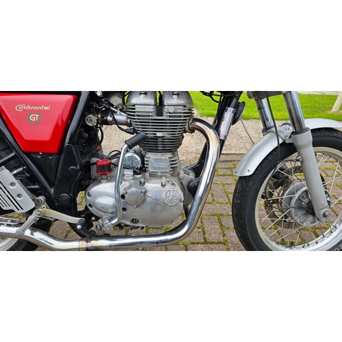 603 - 2016 Royal Enfield Continental GT, 535cc. Registration number FY16 AVC. Frame number ME3CLEET5EK0015... 