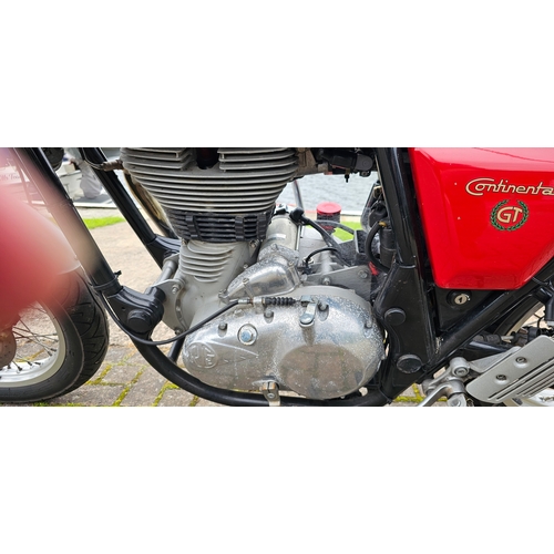 603 - 2016 Royal Enfield Continental GT, 535cc. Registration number FY16 AVC. Frame number ME3CLEET5EK0015... 